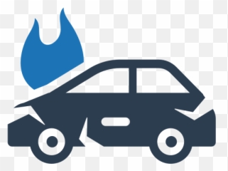 Accident Auto Car Crash Insurance Icons - Car Accident Icon Png