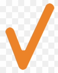 Ezclaim Medical Billing Software - Scheduling Check Mark Orange png