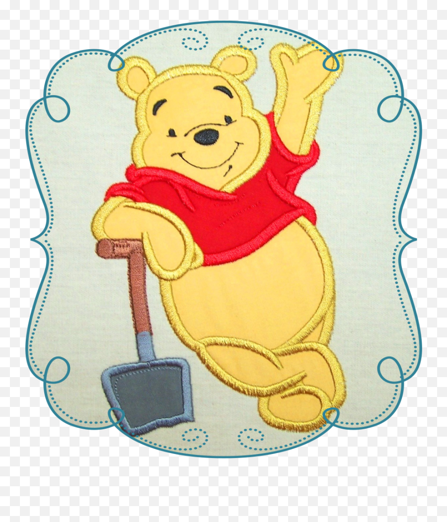 Pooh Bear Embroidery Designs - Yaservtngcforg My Little Pony Embroidery Designs Applique Png,Pooh Png