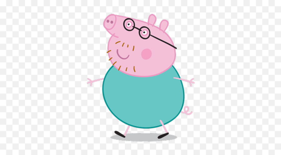 Daddy Pig - Peppa Pig Daddy Pig Png,Peppa Pig Png