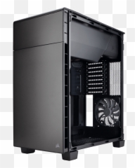 Carbide Series Clear 600c Inverse Atx Full - Tower Case Computer Png