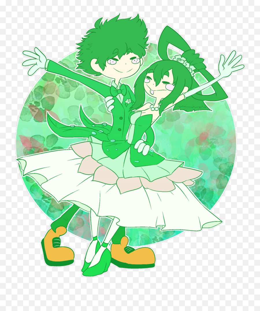 Bnha Mha Midotsu Deku Tsuyu Wedding Myheroacademiapic Png Icon