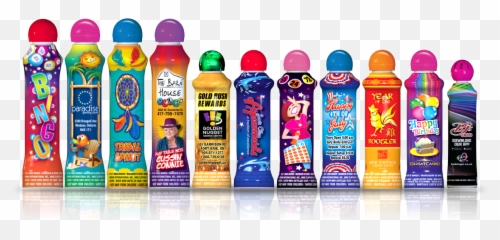 Custom Bingo Ink Sleeve Program Arrow Games - Product Label png