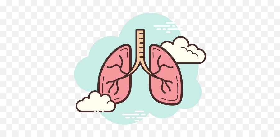 Lungs Icon In Cloud Style - Gacha Cute Png Logo,Lungs Icon