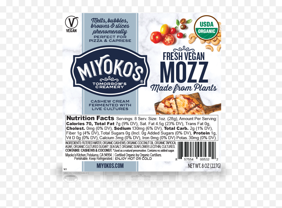 Riverdel Vegan Cheese Monger - Miyoko Mozzarella Png,Pile Cacao Bean Icon