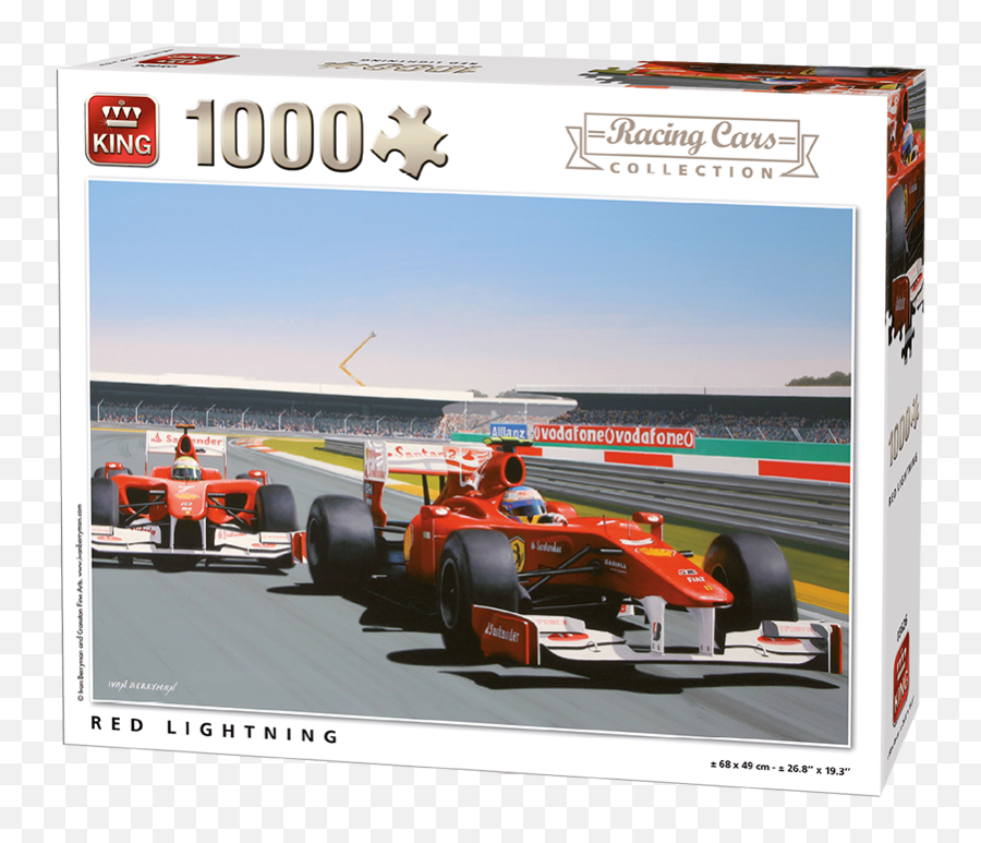 Generic 1000pcs Red Lightning - King International Formula 1 Jigsaw Puzzle Png,Red Lightning Transparent