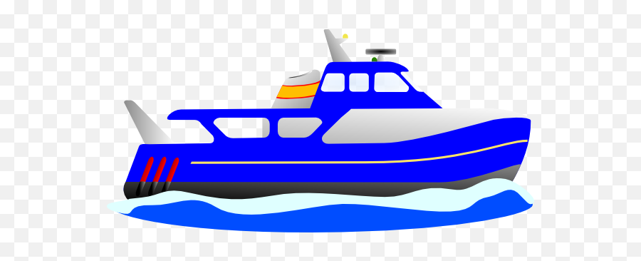 Bateauvert Clip Art - Vector Clip Art Online Animated Ship Png,Tugboat Icon