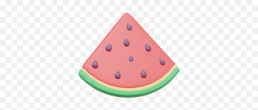 Watermelon Emoji Icon - Download In Flat Style Girly Png,Watermelon Icon