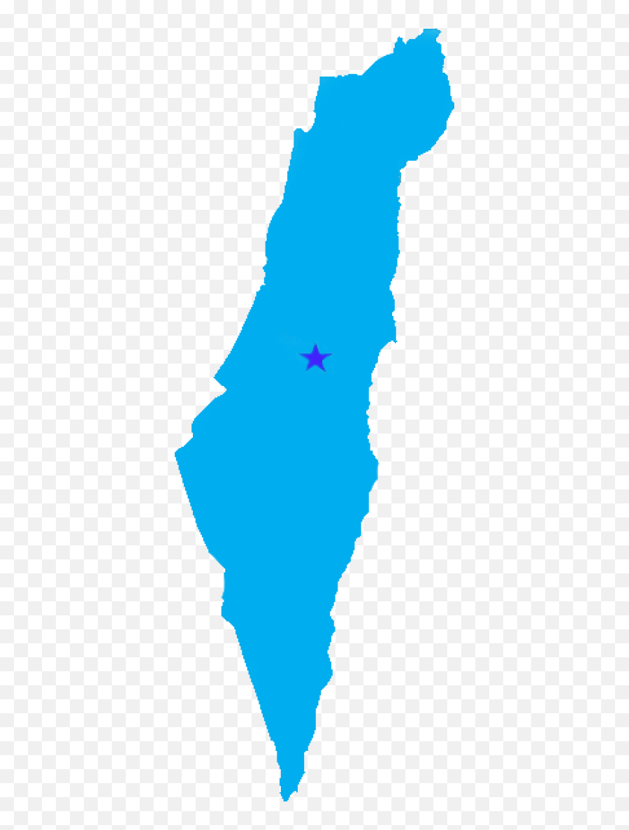 Map Of Israel Png Clipart - Clip Art,Israel Png