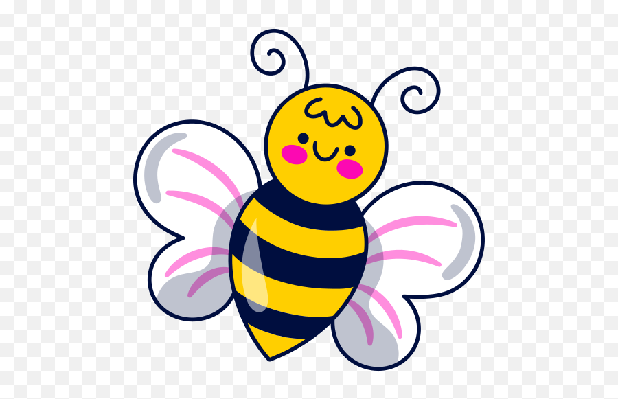 Download Now This Sticker In Svg Psd Png Eps Format Or As - Sticker De Abeja,Sticker Icon Png
