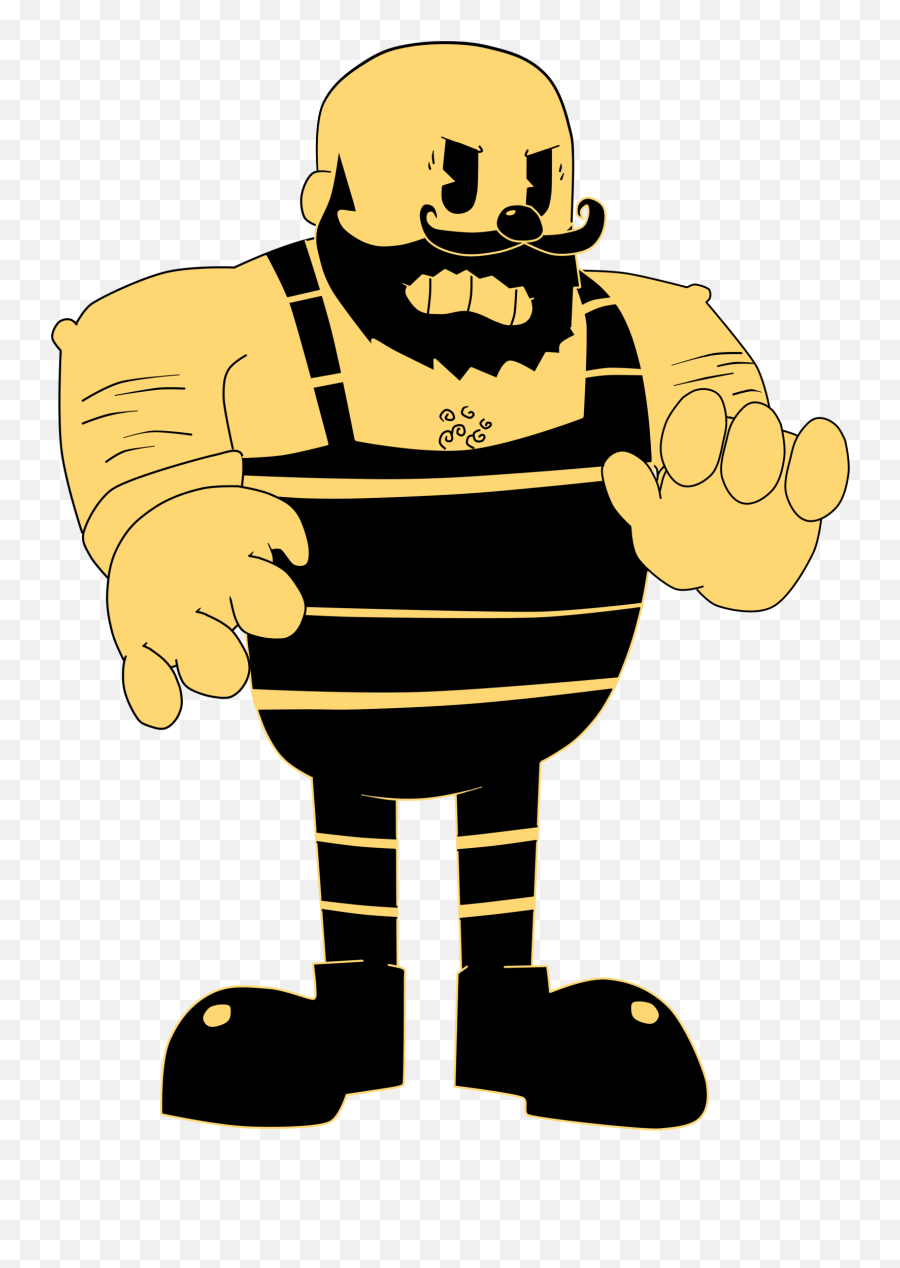 Download Hd The Strong Man - Bendy And The Ink Machine Bendy The Ink Machine Projectionist Png,Bendy And The Ink Machine Png