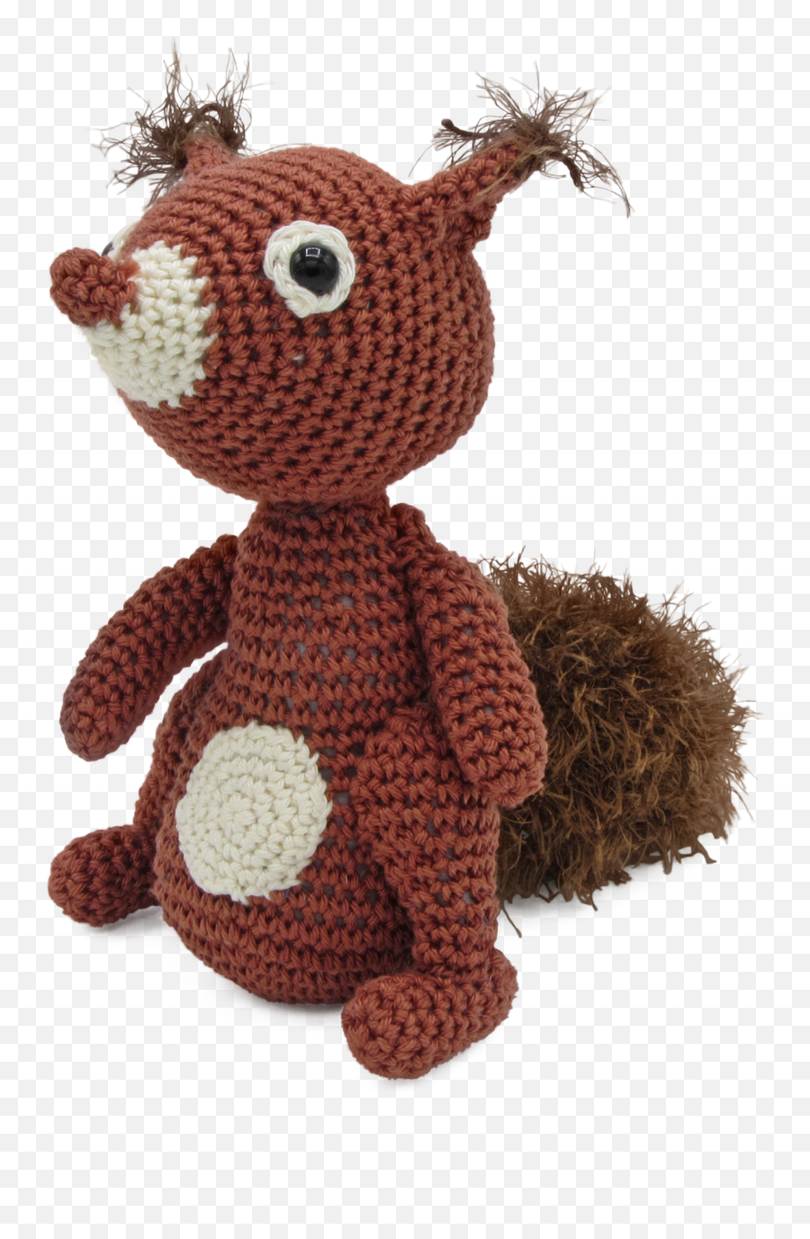 Crochet Kit Squirrel Jimmy - Stuffed Toy Png,Crochet Hook Png