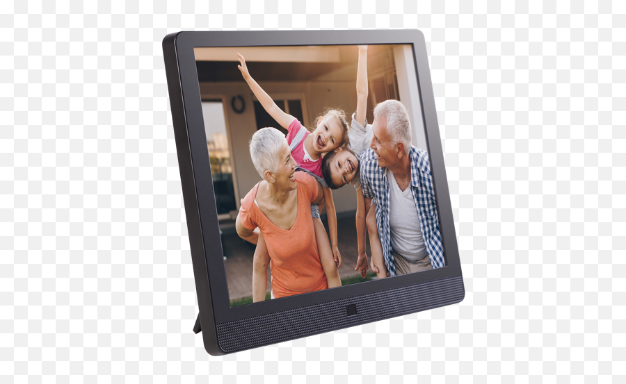 Pix - Star 15 Inch Cloud Frame With Wifi Email Address Web Radio And More Star 15 Inch Wi Fi Cloud Digital Png,Cloud Frame Png