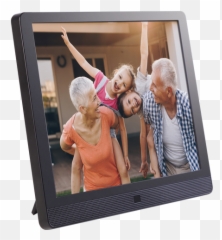 Pix - Star 15 inch Cloud frame with WiFi email address web radio and more Inch Digital png