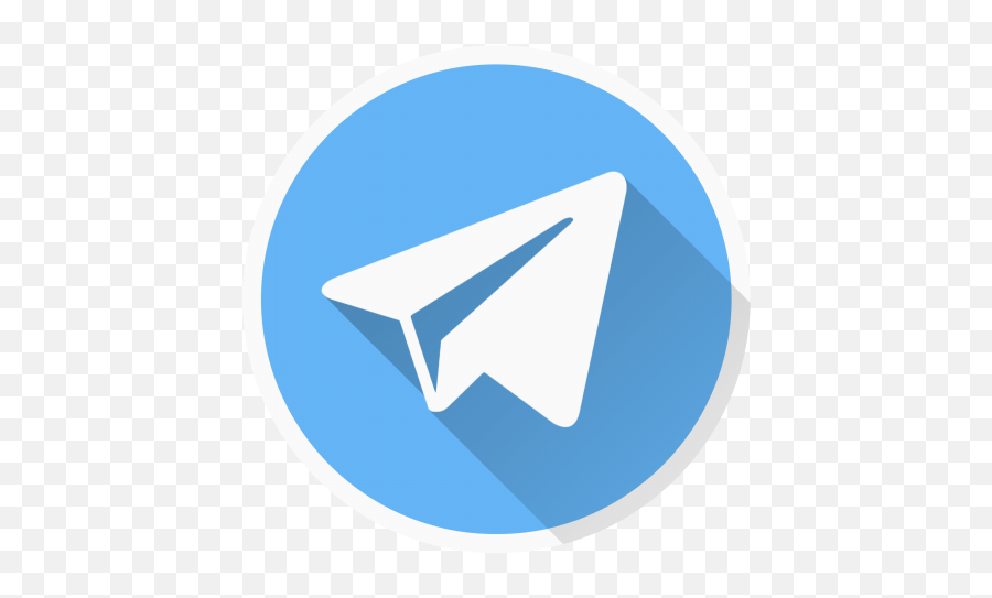 Telegram Icon Transparent Png Clipart - Telegram Icon Circle,Telegram Icon Png