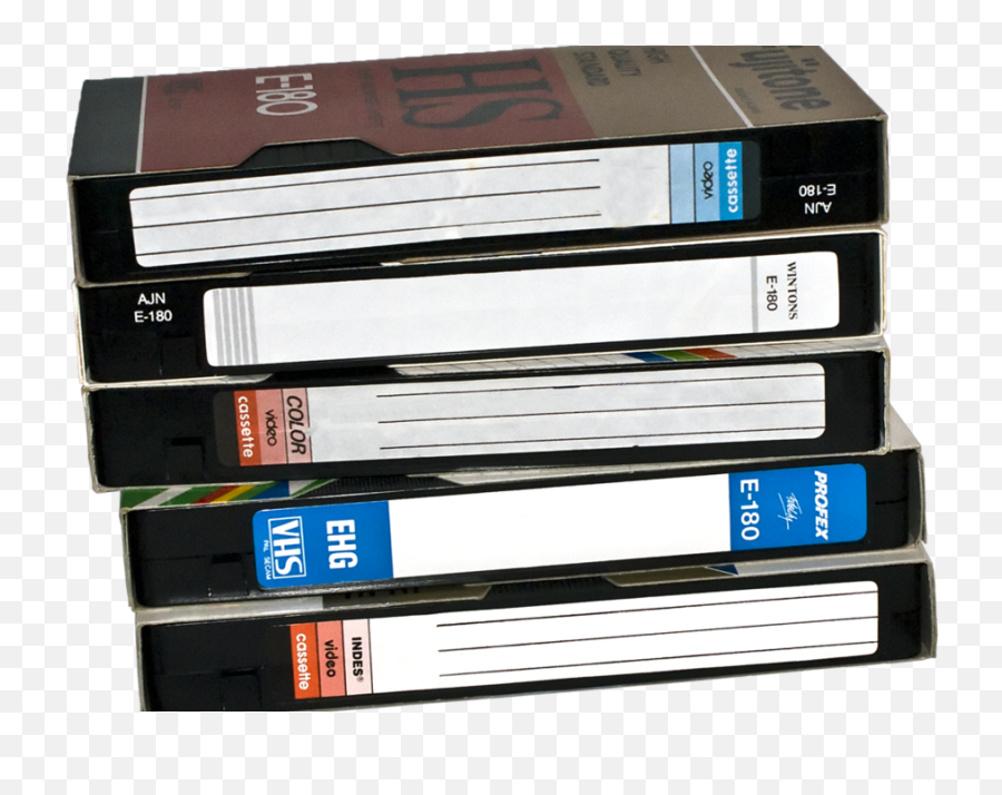Vhs To Dvd Transfer - Stack Of Vhs Tapes Png,Video Tape Png