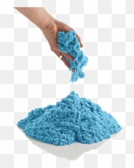 Kinetic Sand Transparent Background Png Arts - Blue Kinetic Sand,Sand Png