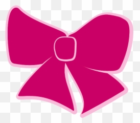 Download Hd Girly Vector Hair Ribbon - Bow Clipart Png