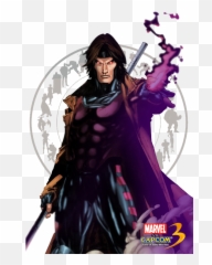 Gambit Png Transparent Picture - Marvel Vs Capcom 2 Gambito,Gambit Png