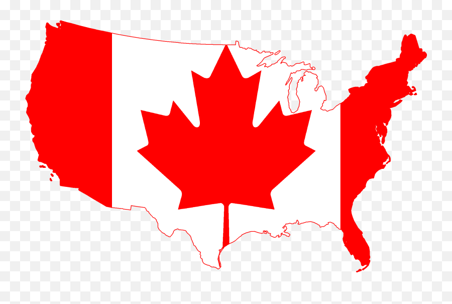 Canadian Flag Png Picture - Canada Flag Map Png,Canada Flag Transparent