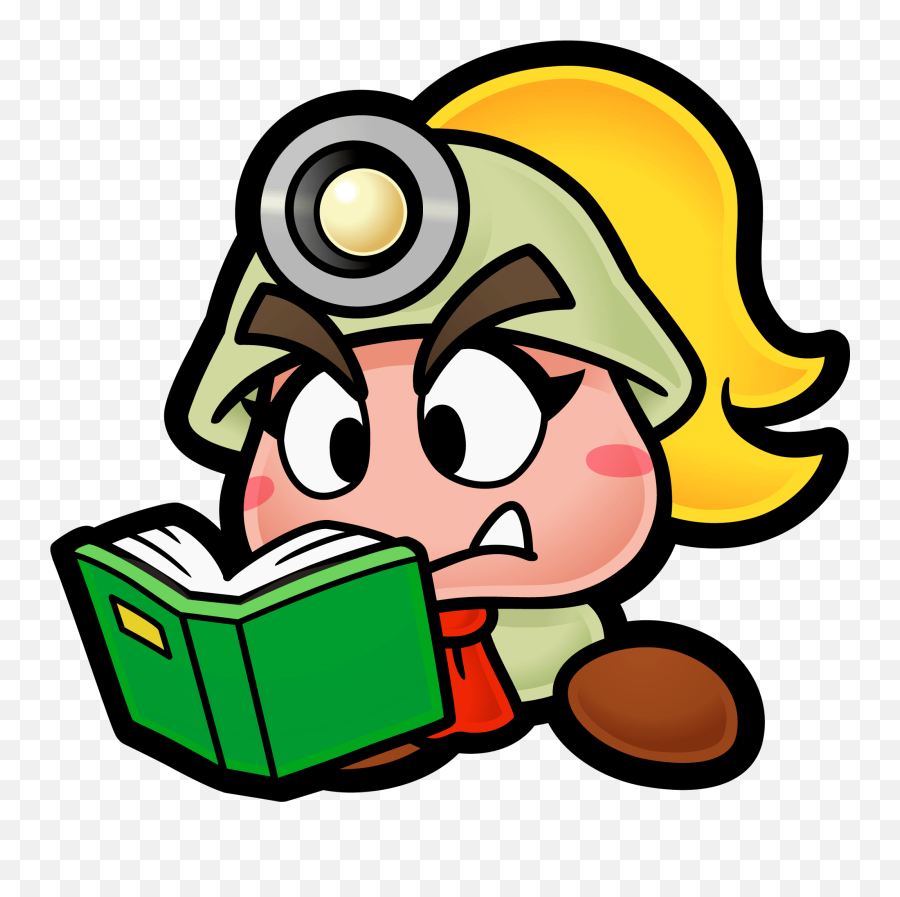 Download As A Side Note Itu0027s Fun Trying To Get All The - Paper Mario The Thousand Year Door Goombella Png,Goomba Png