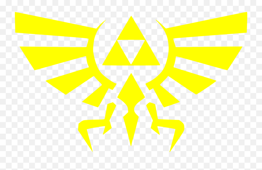 Clip Art Of Legend Zelda Symbol Free Image - Crest Of Hyrule Png,Legend Of Zelda Logo Png
