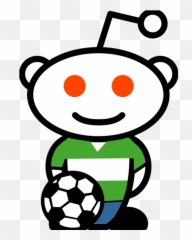 Download Reddit Soccer Organizer - Reddit Alien Full Size Reddit Alien Png,Reddit Logo Png