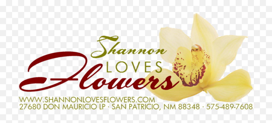 Shannon Loves Flowers Png Yellow Flower Logo