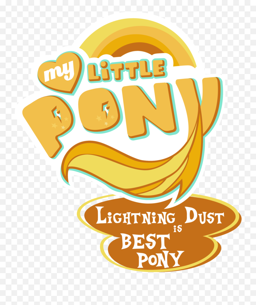 Lightning Dust Is Best Pony - Google Search My Little Pony My Little Pony Character Logos Best Pony Png,My Little Pony Logo