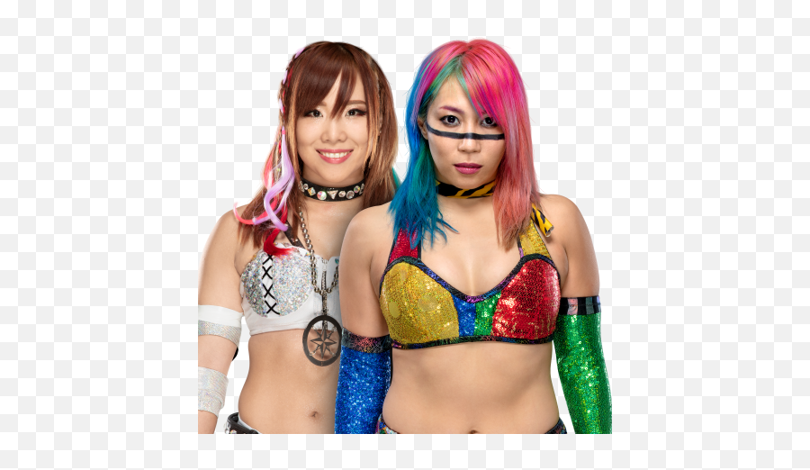 The Kabuki Warriors - Asuka Wwe Png,Charlotte Flair Png