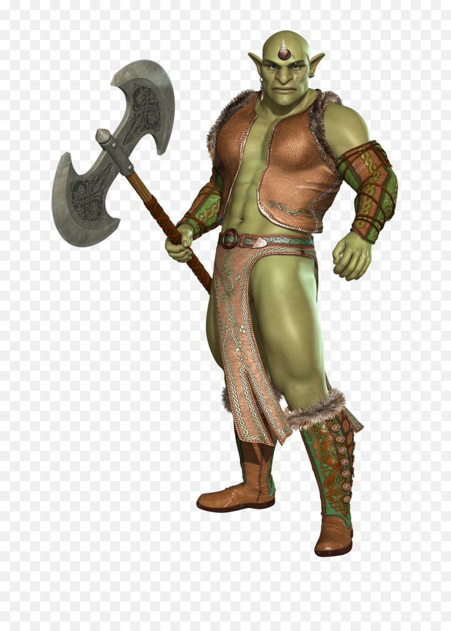 Orc Ogre Troll - Ogre Monster Png,Orc Png