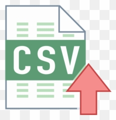 Download Hd Excel Icon Png - Csv File Import
