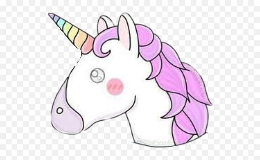 Uni Unicornio Png Kawai Sticker By Fernandapeixotof