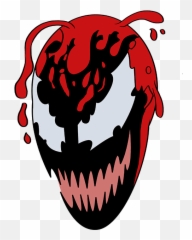 How To Draw Carnage From Spider - Man Really Easy Drawing Easy Drawing Guides Marvel Png,Carnage Png