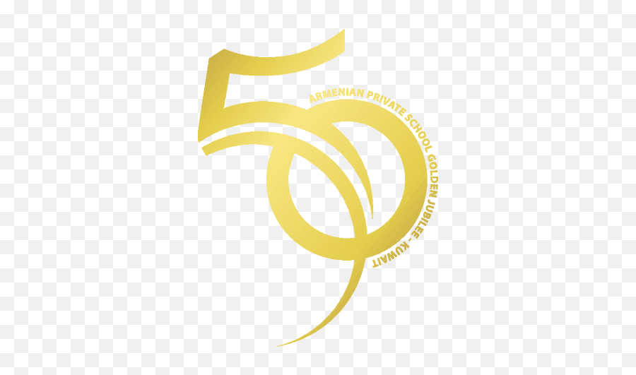 Armenian Private School Of Kuwait 50th Anniversary Logo - 50 Years Anniversary Logo Png,Anniversary Logo