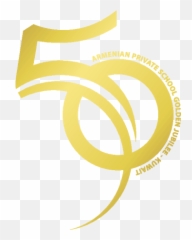 Armenian Private School Of Kuwait 50th Anniversary Logo - 50 Years Anniversary Logo Png,Anniversary Logo