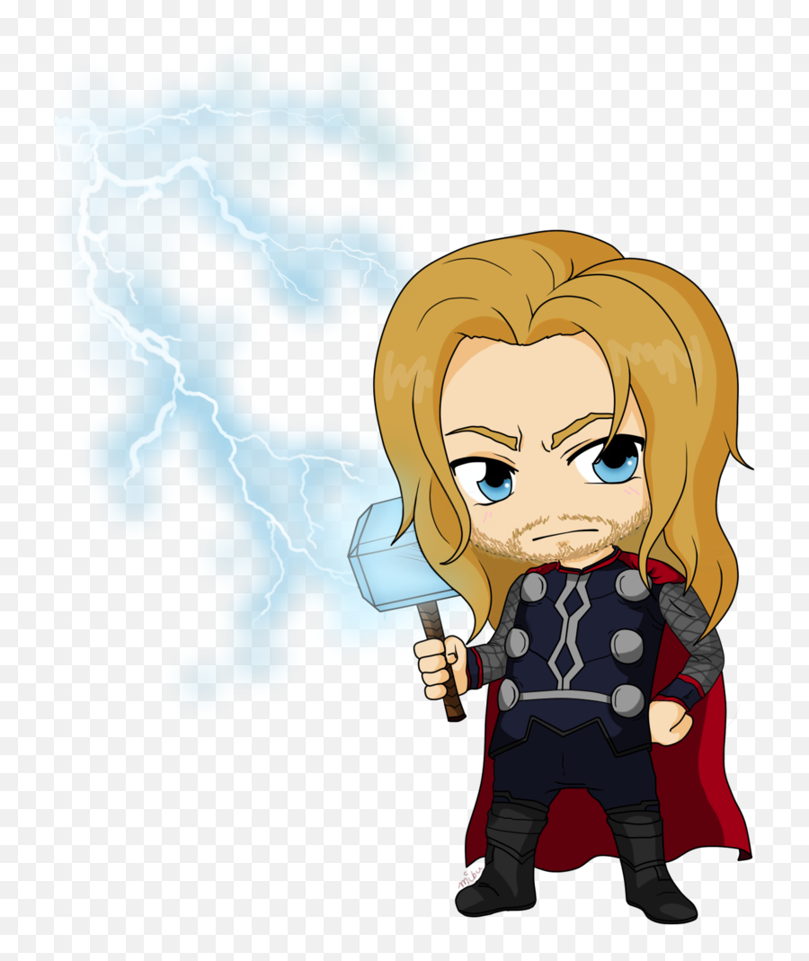 Baby Thor Wallpapers - Wallpaper Cave Avengers Thor Chibi Png,Thor Comic Png