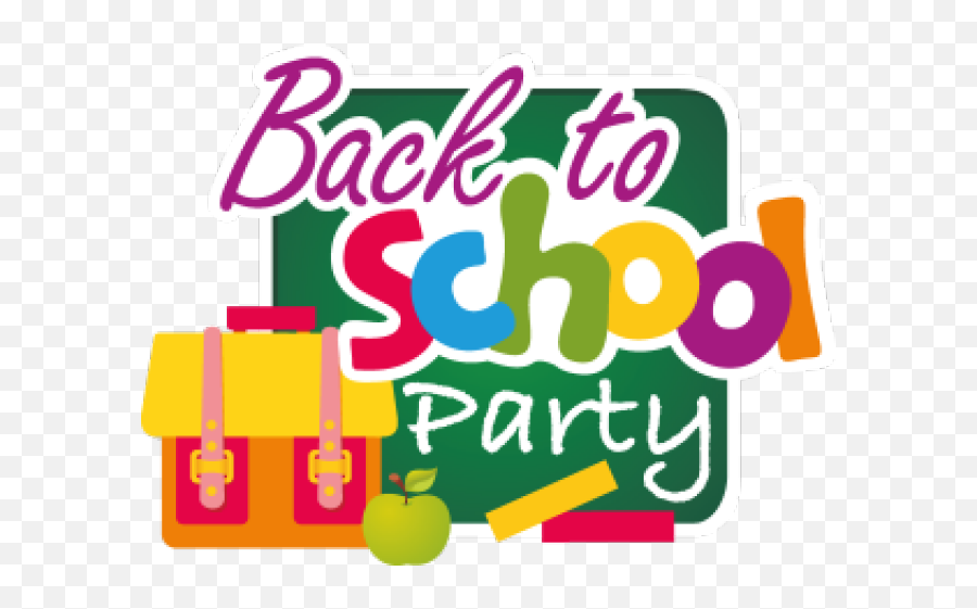 Back To School Clipart June - Png Download Full Size Back To School Party Png,Back To School Png