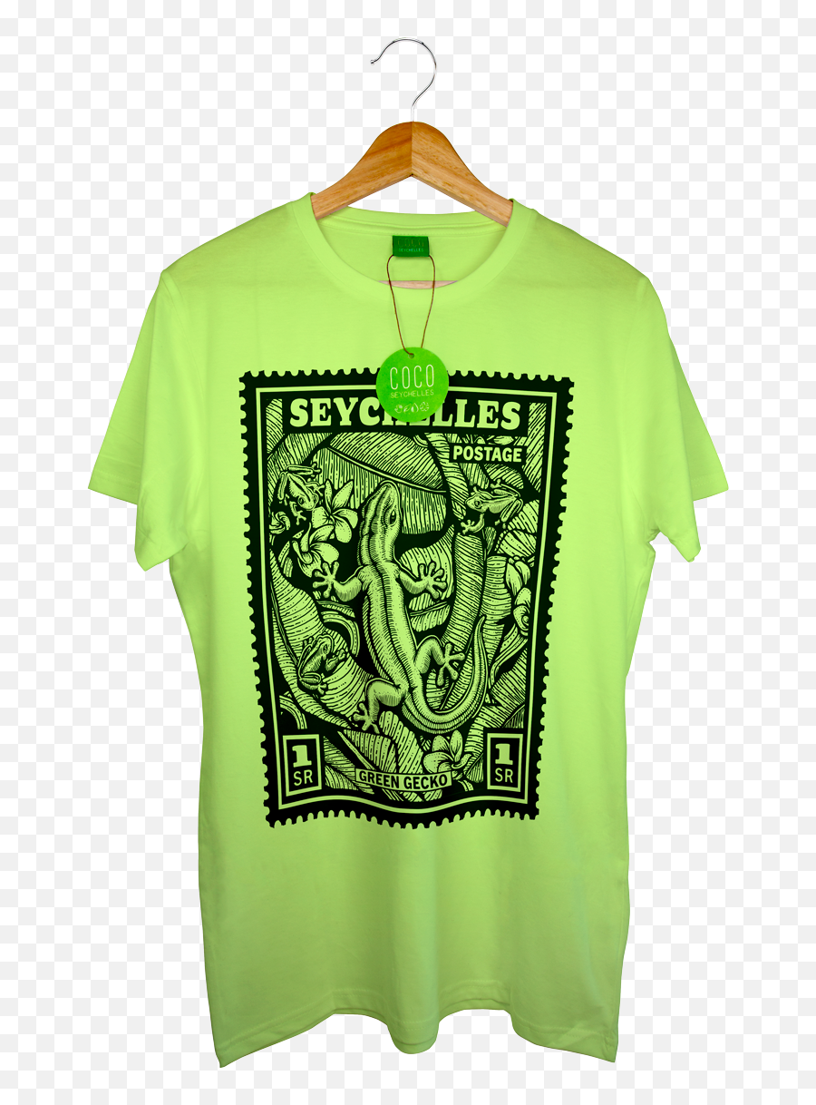 Coco Seychelles Inspired Eco - Friendly Tshirts Bags Png Tshirt On Hanger,Green Tshirt Png