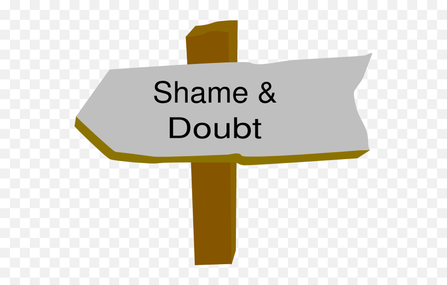 Download Hd Small - Autonomy Vs Shame And Doubt Clipart Mistrust Clipart Png,Doubt Png