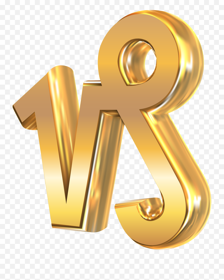 Capricorn 3d Gold Zodiac Sign Png Clip - Symbol Gold 3d Png,Capricorn Png