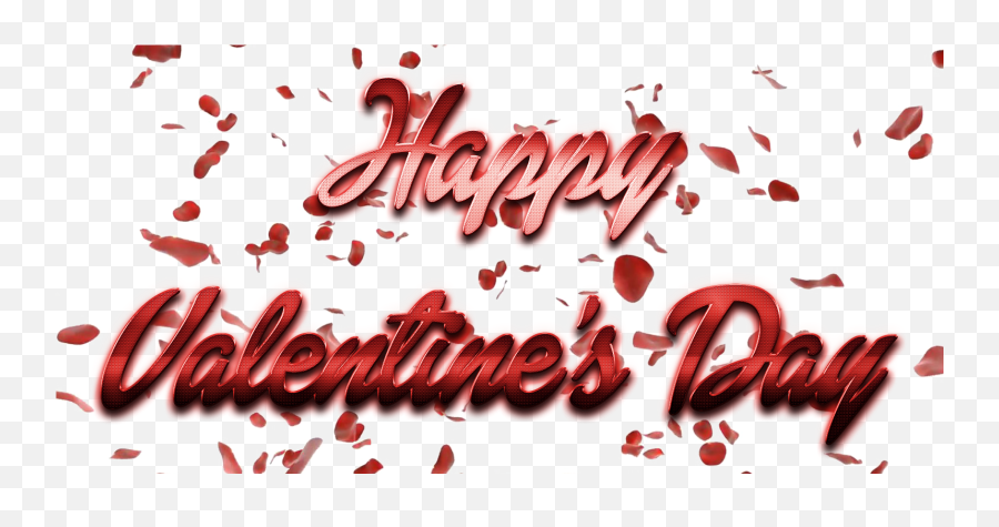 Happy Valentines Day Png Download Image - Calligraphy,Valentines Day Png