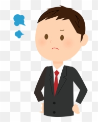 Andrew Businessman Is Angry Clipart Free Download - Vector Computer User png