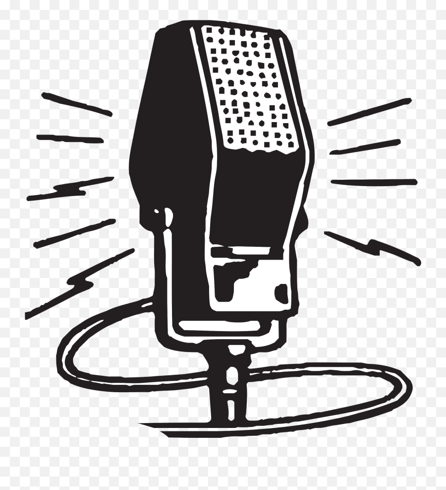 Microphone - Radio Microphone Clip Art Transparent Cartoon Ham Radio Clip Art Png,Radio Microphone Png