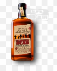 The Walking Dead Kentucky Straight Bourbon Whiskey - png