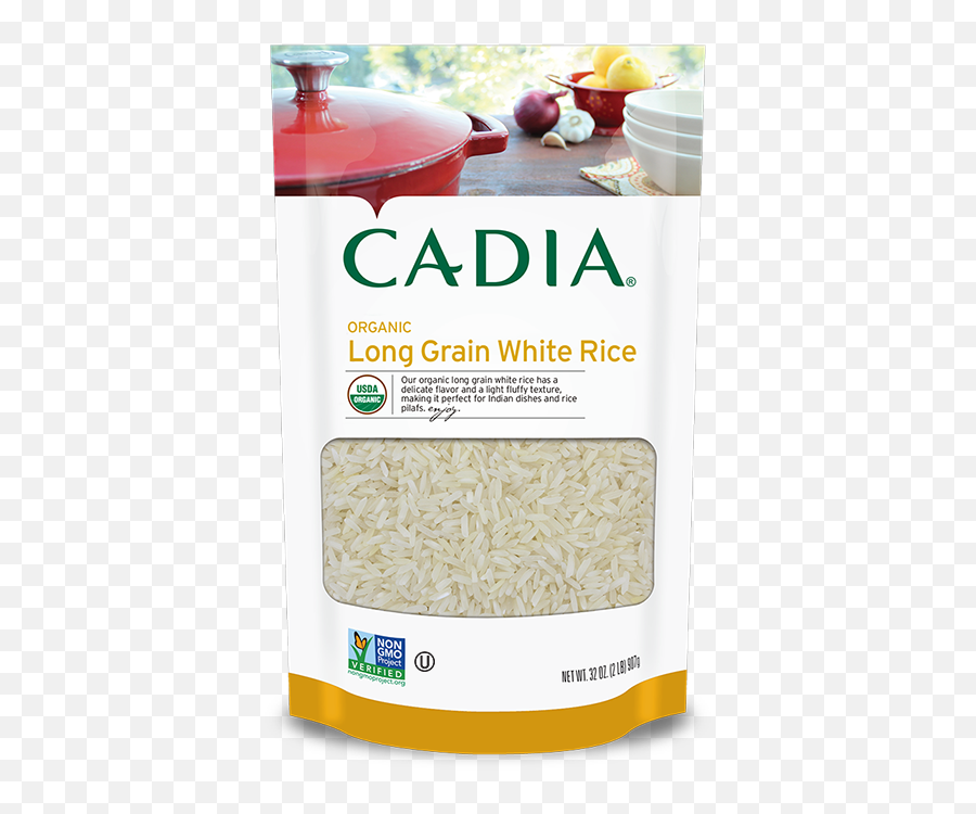 Cadia Organic Long Grain White Rice - 1source Cadia Png,Grain Texture Png