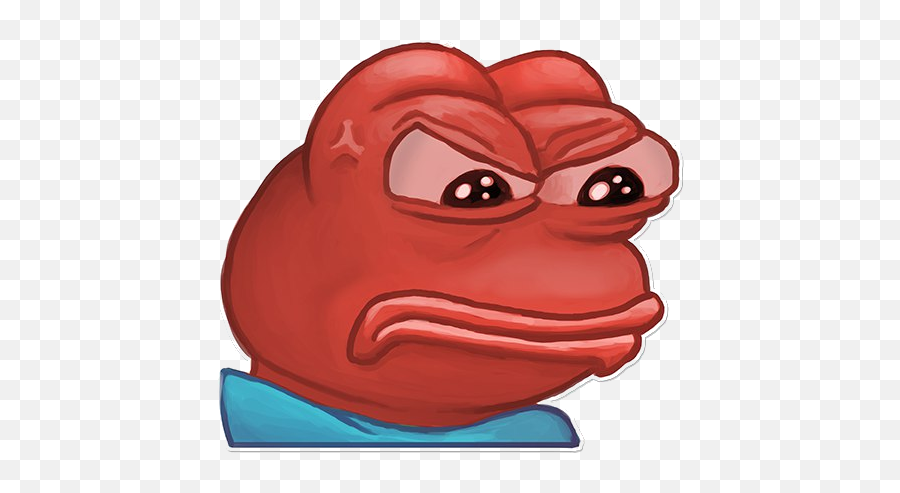 Pepe The Frog Emotes Png Download - Pepe Frog Angry Png,Pepe Transparent Background