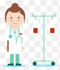 Download Patient Nursing Doctor Health Female Medicine Care - Gambar Dokter Wanita Kartun Png,Patient Png