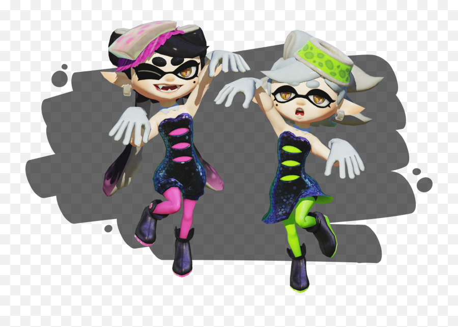 Nintendo Uk Store Splatoon Squid Sisters Amiibo Up U2013 My - Squid Sisters Png,Splatoon Squid Logo
