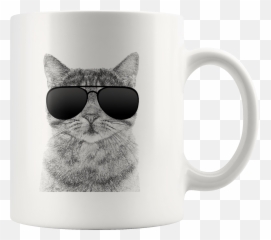 Cool Cat Mug The Animal Rescue Site - Magic Mug Png,Cool Cat Png